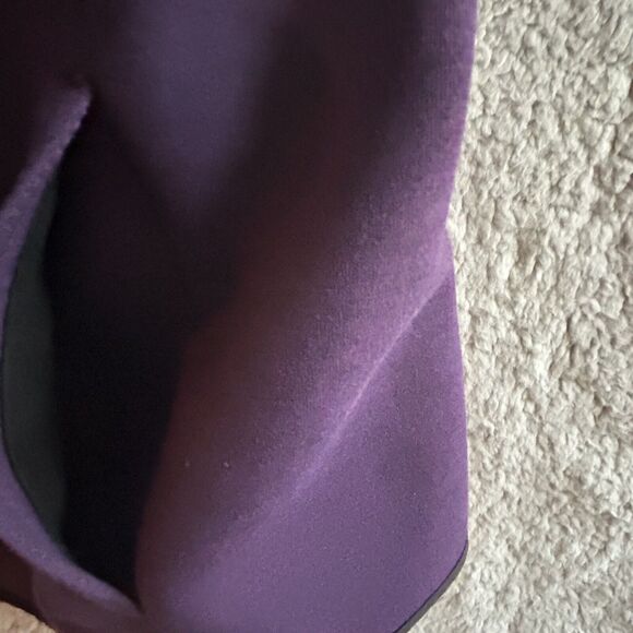 Gerry Women's Size Small Hooded Sleeveless Vest Purple Outerwear Athletic Zip - Picture 14 of 15